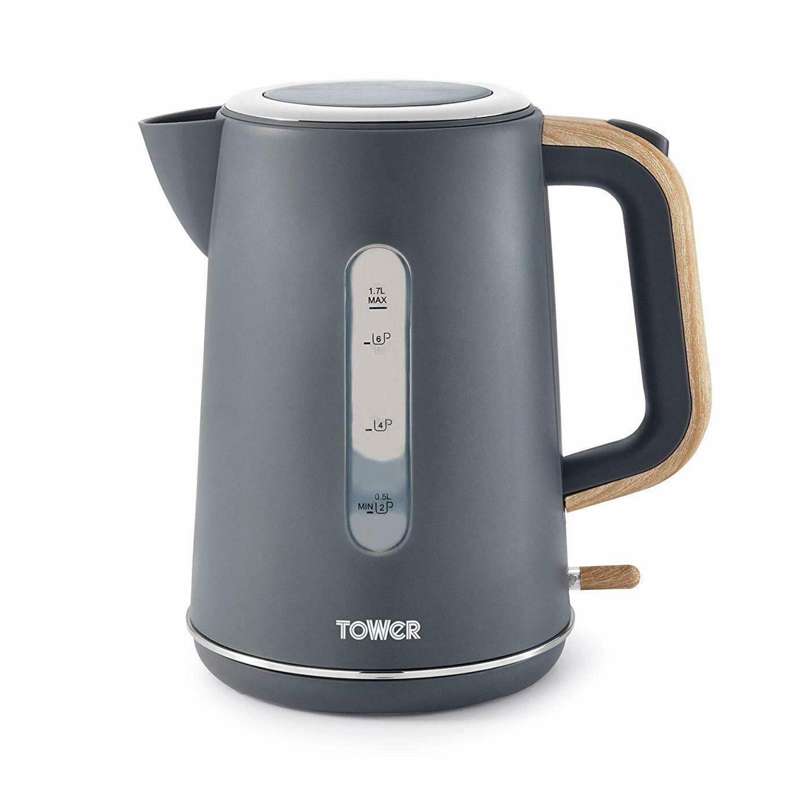 Tower 1.7 Litre Scandi Kettle Grey
