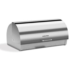 Morphy Richards Roll Top Bread Bin Stainless Steel