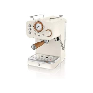 Swan SK22110WHTN Scandi Style Espresso Machine Cotton White Swan SK22110WHTN Scandi Style Espresso Machine Cotton White