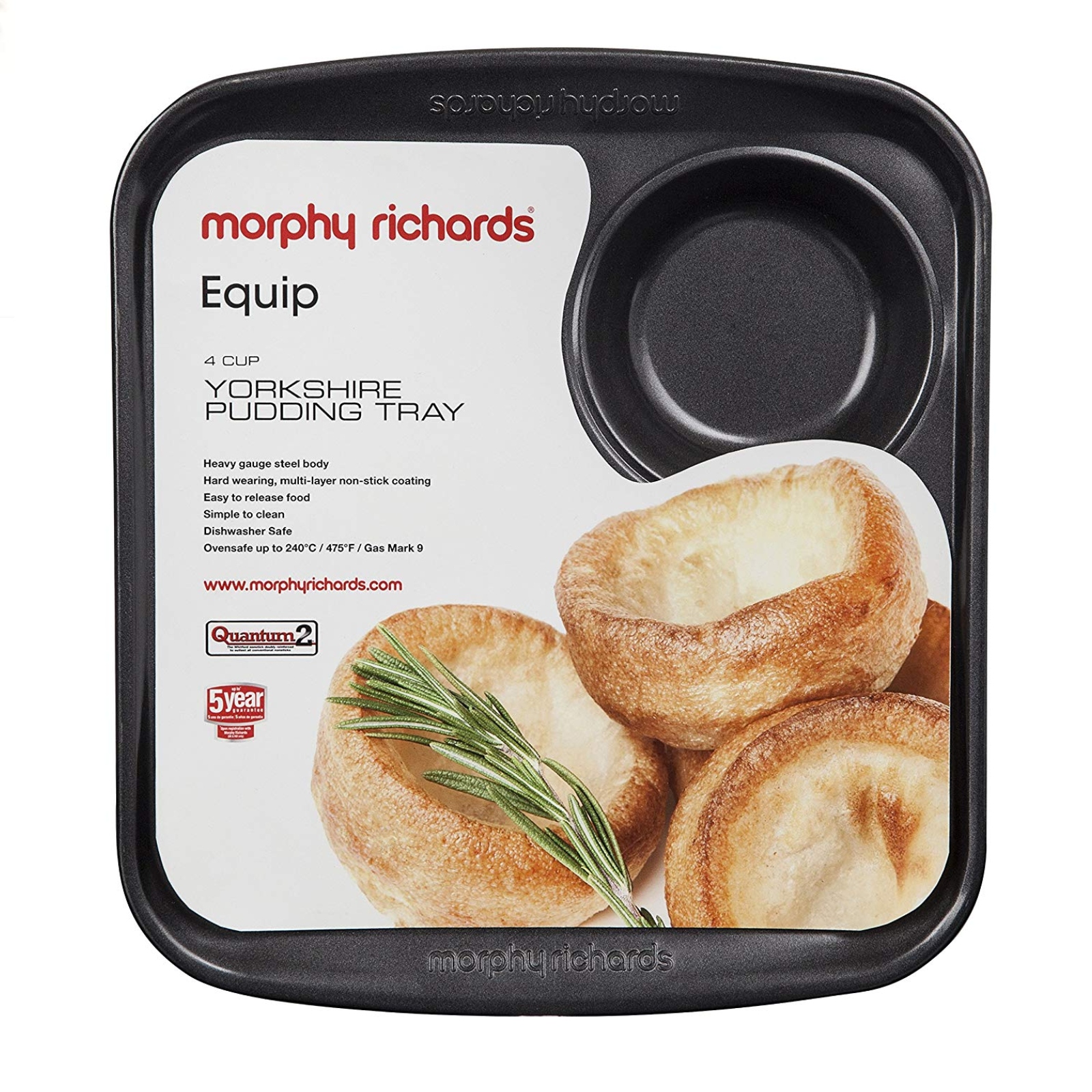 Morphy Richards 4 Cup Yorkshire Pudding Tray