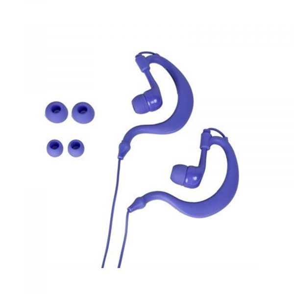 SoundLogic XT Athletic Waterproof & Sweatproof Sport In Ear Earbuds – Blue