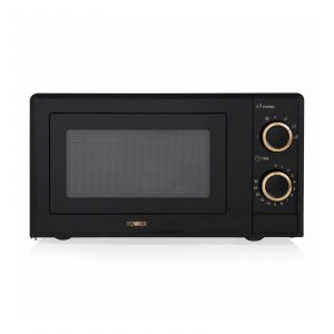 Tower 1.7L Manual Microwave – Black / Rose Gold Tower 1.7L Manual Microwave – Black / Rose Gold