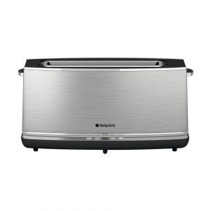 Hotpoint TT12EAX0UK Long Slot Toaster Stainless Steel