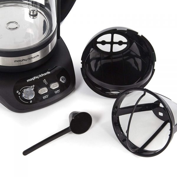 Morphy Richards 47140 Cascata Pump Filter Coffee Maker – Black