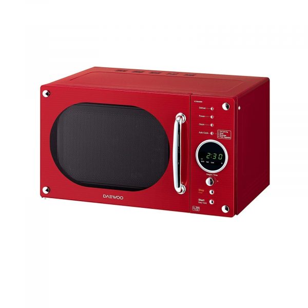 Daewoo KOR6N9RR Microwave 800W 20L – Red