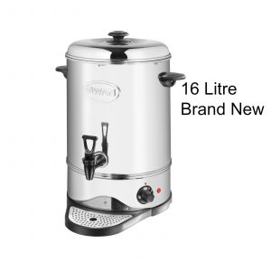 Swan SWU16L 16L Tea Urn with Adjustable Simmerstat Stainless Steel Brand New