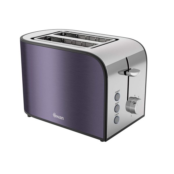 Swan ST17020PLUN 2 Slice Toaster 800W – Plum