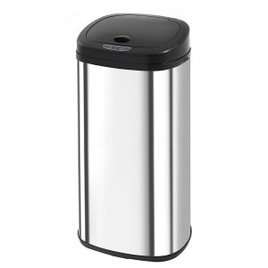 Morphy Richards 971001 Square Sensor Bin Chroma 50L Silver