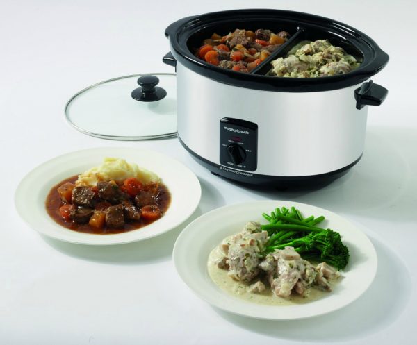 Morphy Richards 48762 Partitioned Slow Cooker