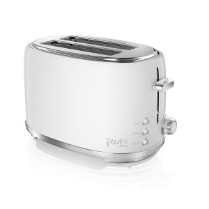 Swan ST20010TEN Fearne 2 Slice Toaster 800W – Truffle