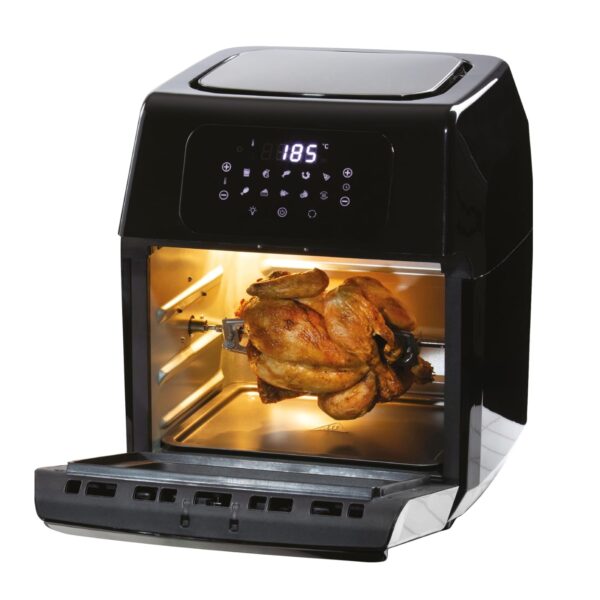 Daewoo  SDA1551 12l Digital Rotisserie Air fryer Oven Black