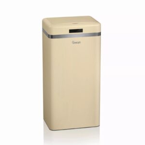 Swan Retro 45L Sensor Bin Cream