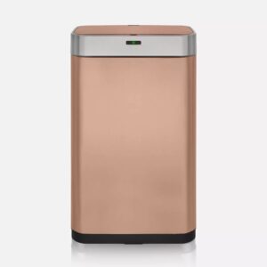 Tower Rectangular Sensor Bin 75L Copper
