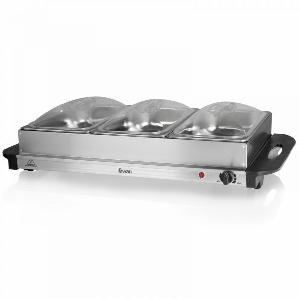 Swan SBS75 Buffet Server with 3 Sections
