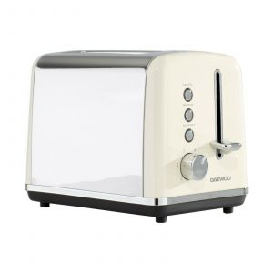 Daewoo SDA1582 Kensington 2 Slice Toaster  – Cream