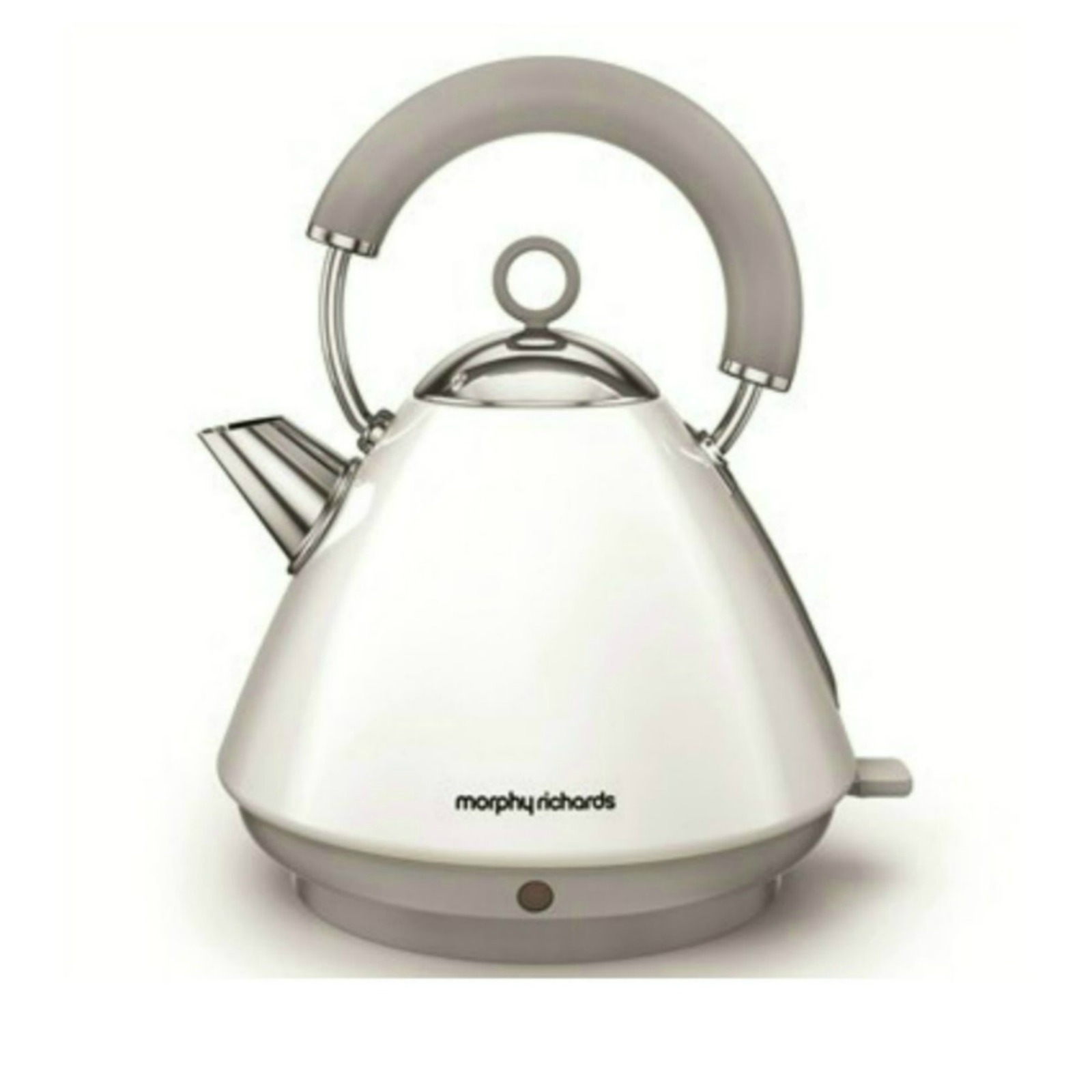 Morphy Richards 102031 Accents Traditional Pyramid Kettle White