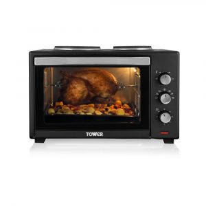 Tower T14014 42l Mini Oven with Hotplates and Rotisserie