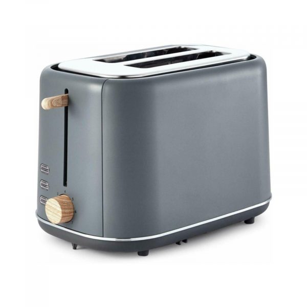Tower Scandi 2 Slice Toaster - Grey