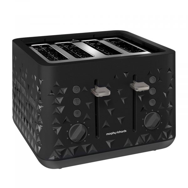 Morphy Richards TT248101CUK Prism 4 Slice Toaster – Black – BRAND NEW