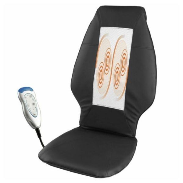 Carmen C90002 Shiatsu Car Chair Seat Massager – Black
