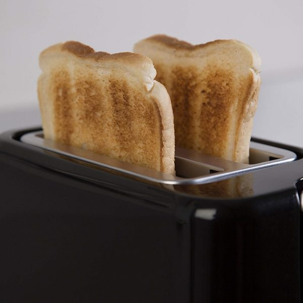 Tower T20009 2 Slice Toaster 870W - Black - Image 2