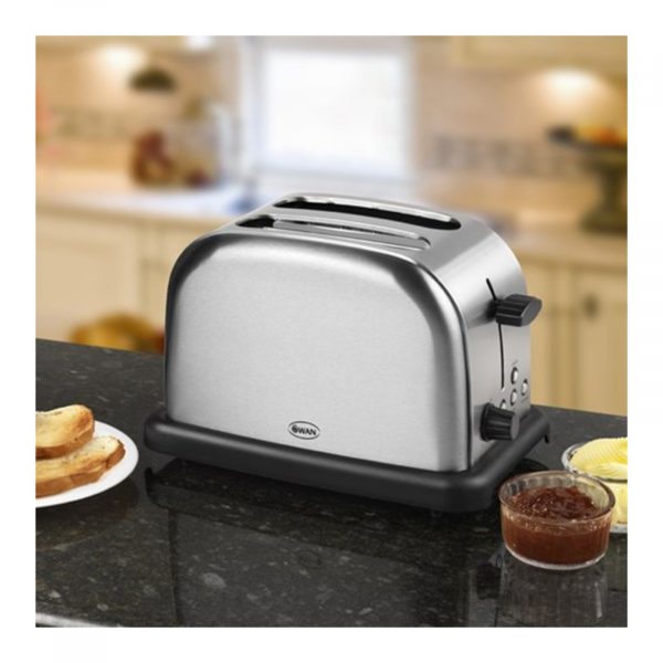 Swan ST14010N 2 Slice Toaster – Stainless Steel