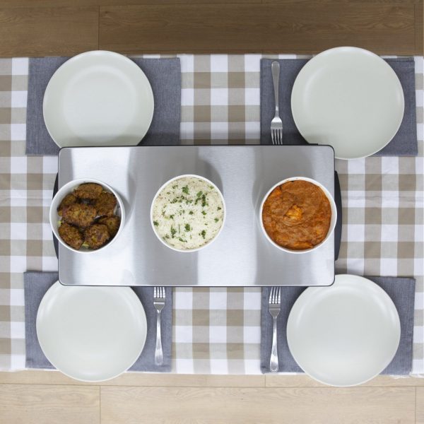 Swan SW12SS XL Cordless Warming Tray 1000W – Stainless Steel