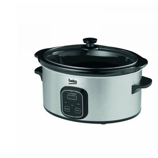 Beko Slow Cooker 6L – Stainless Steel Brand New