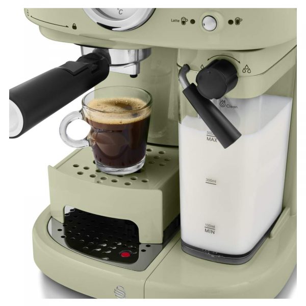 Swan Retro One Touch Espresso Machine SK22150GN