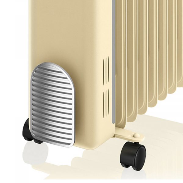 Swan SH60010CN 9 Finned Oil Filled Radiator – Cream