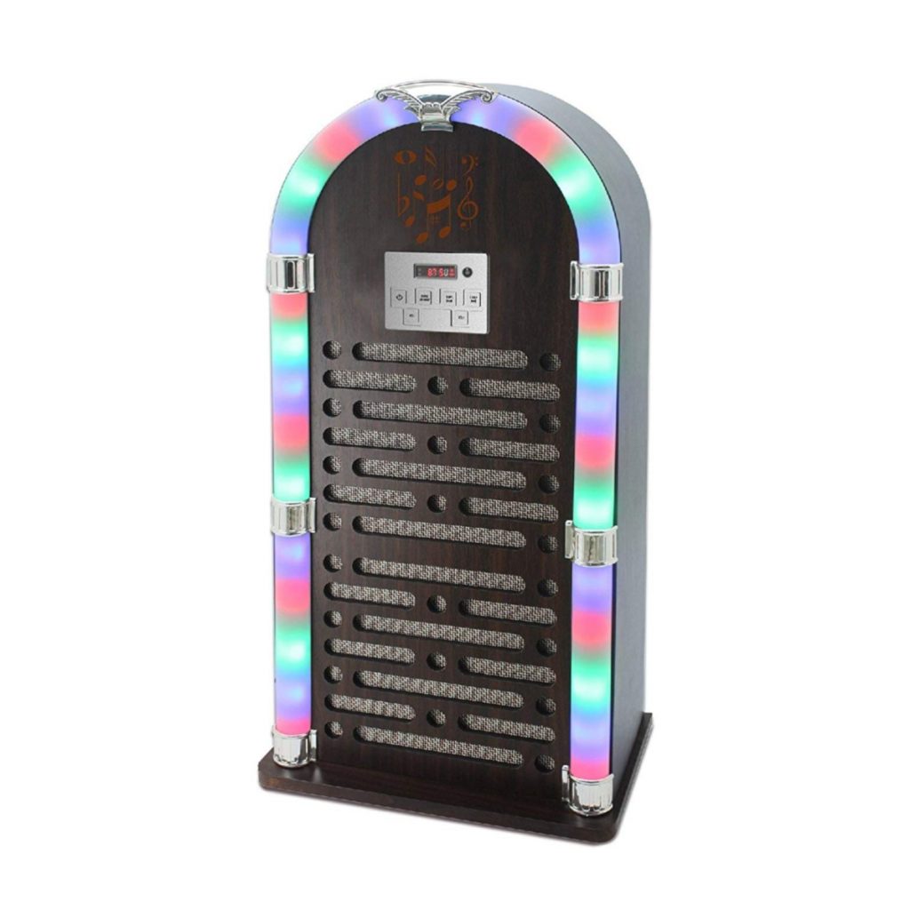 itek bluetooth jukebox with fm radio