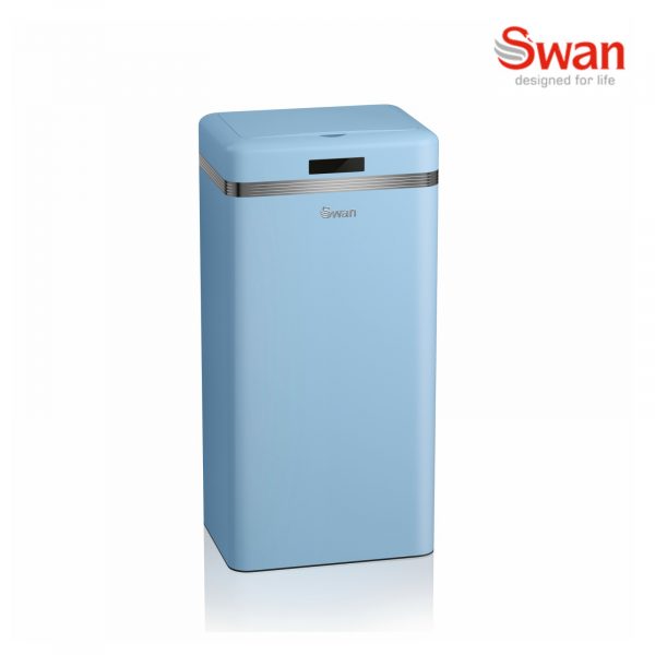 Swan SWKA4500BLN Retro Sensor Bin 45L – Blue