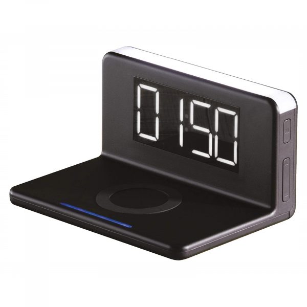 Daewoo Alarm Clock with Wireless Charging