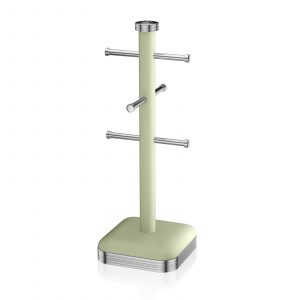 Swan SWKA1030GN Retro 6 Cup Mug Tree – Green