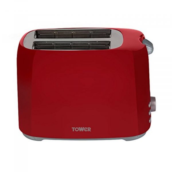 Tower T20013R 2 Slice Toaster – Red