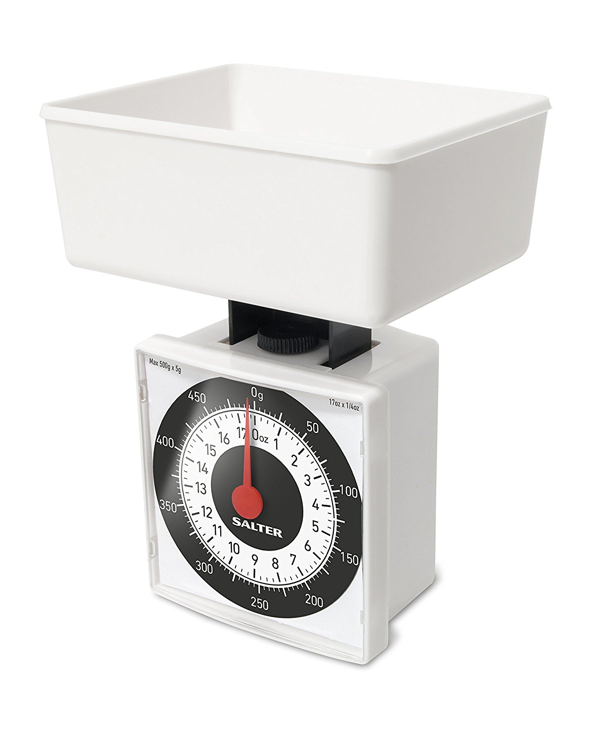 Salter 135CRDR Chrome Mechanical Kitchen Scale 