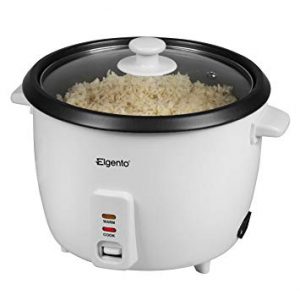 Elgento E19013 Rice Cooker 1.5L White