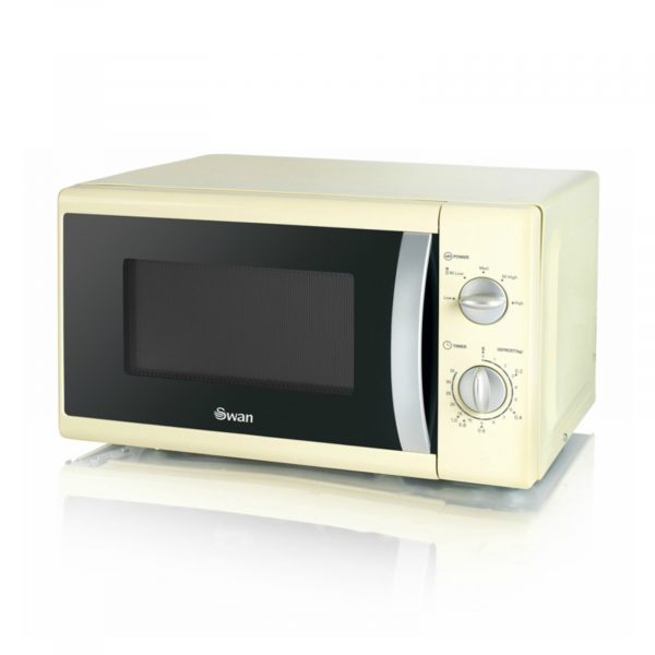 Swan SM40010 Solo Manual Microwave – Cream