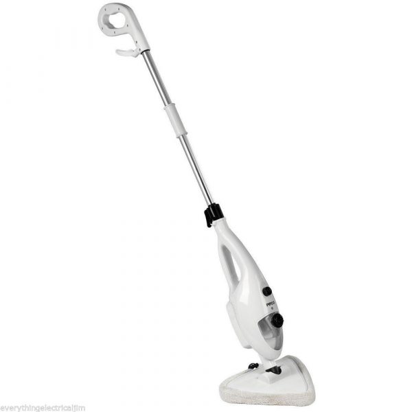 Pifco PS001 6 IN 1 Multi Function Steam Mop 1300W – White / Black