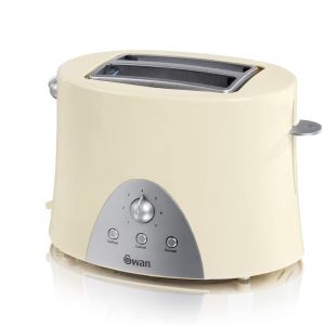 Swan ST10030CREN 2 Slice Toaster – Cream