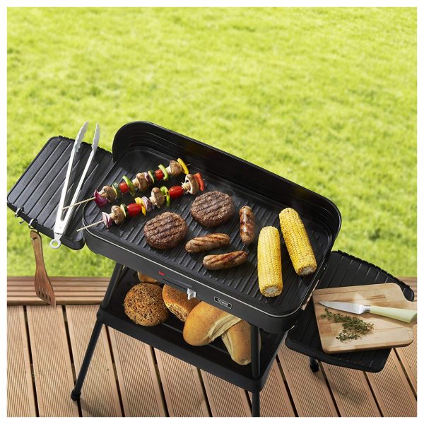 Tower T14028 Electric Grill with Stand – Black