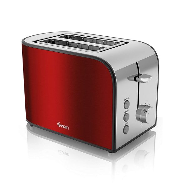 Swan ST17020N 2 Slice Toaster – Red