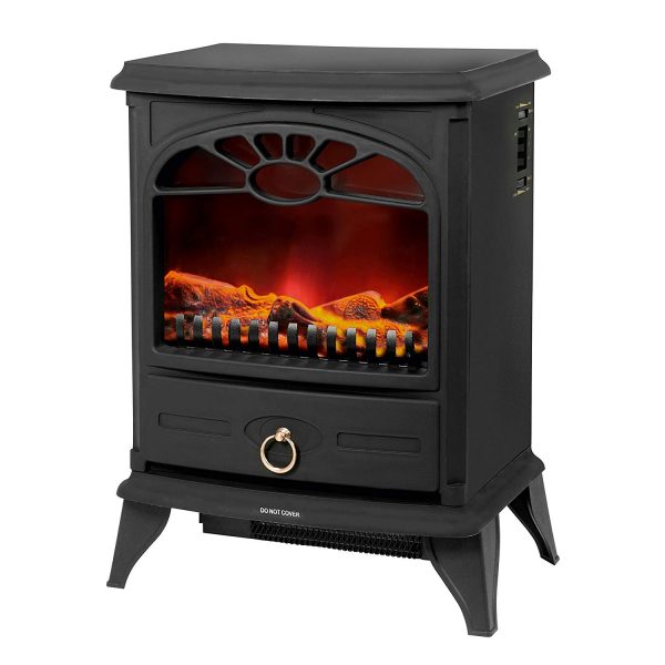 Pifco DN005 Free Standing Fire Black