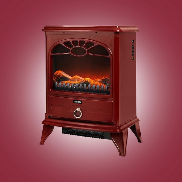 Pifco DN007 2000W Stove Fire – Red