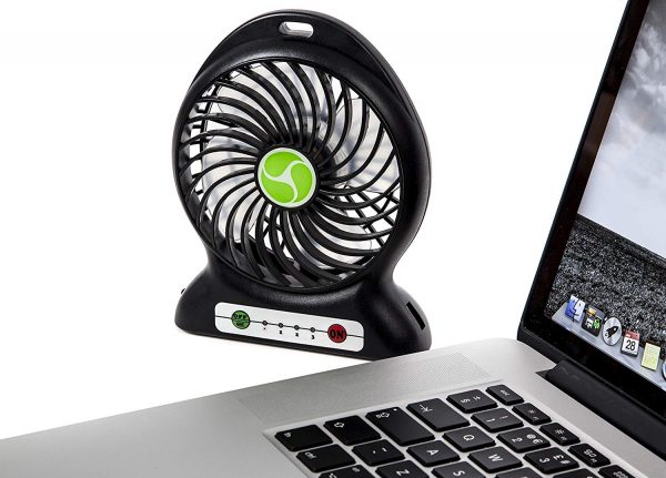 iTek Rechargeable 4 inch Desk Fan