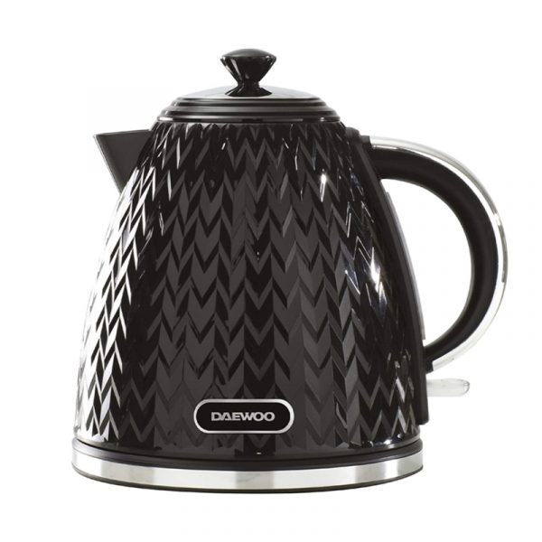 Daewoo SDA1773 1.7L Argyle Collection Kettle – Black