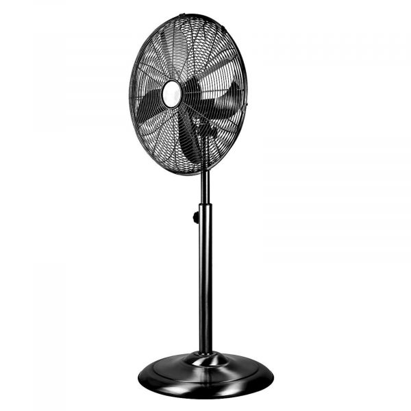 Dunelm 30204395 Pedestal Fan – Black