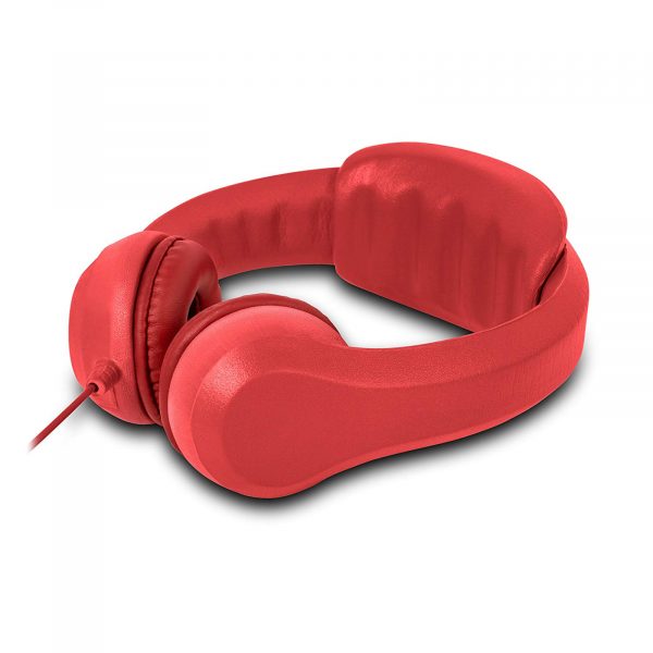 iTek I58033R Children’s Flexi Headphones – Red