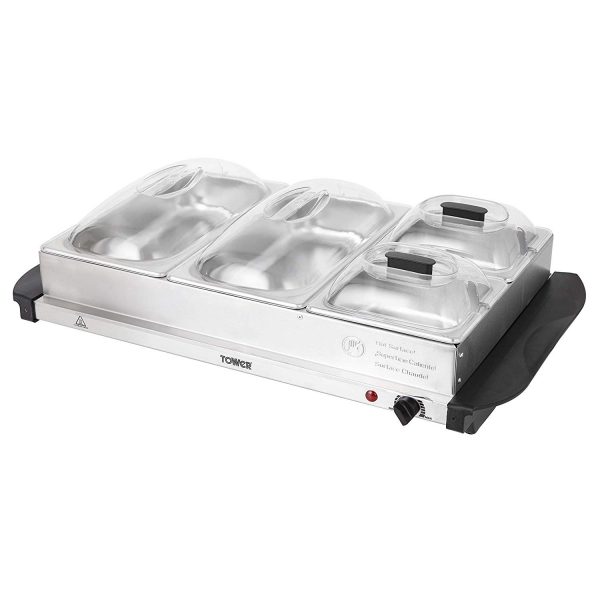 Tower T16016 Four Tray Buffet Server - Image 2