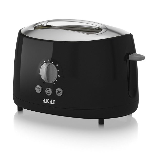 Akai A20001B Cool Touch 2 Slice Toaster – Black